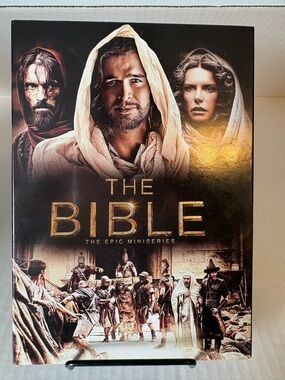 NEW The Bible: The Epic Miniseries (4-Disc DVD Set, 2013) Complete 10 Episodes